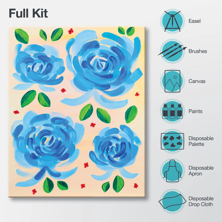 Roses in Blue