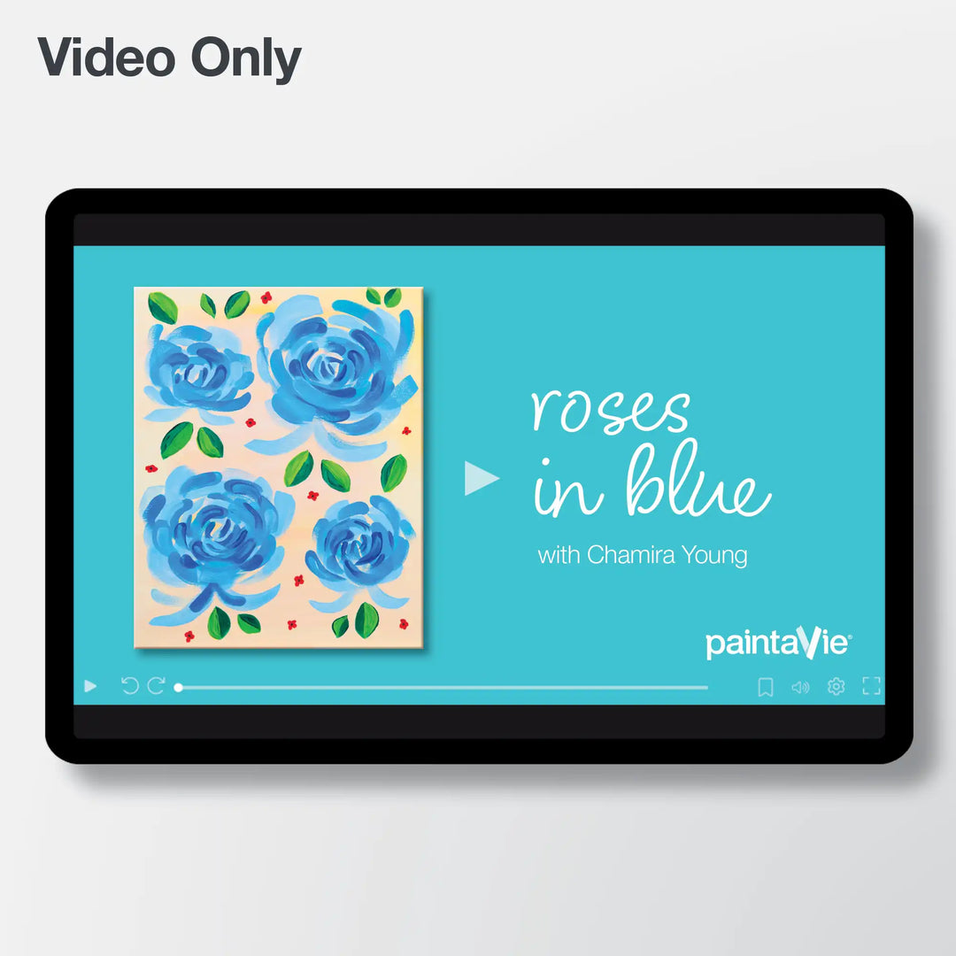 Roses in Blue