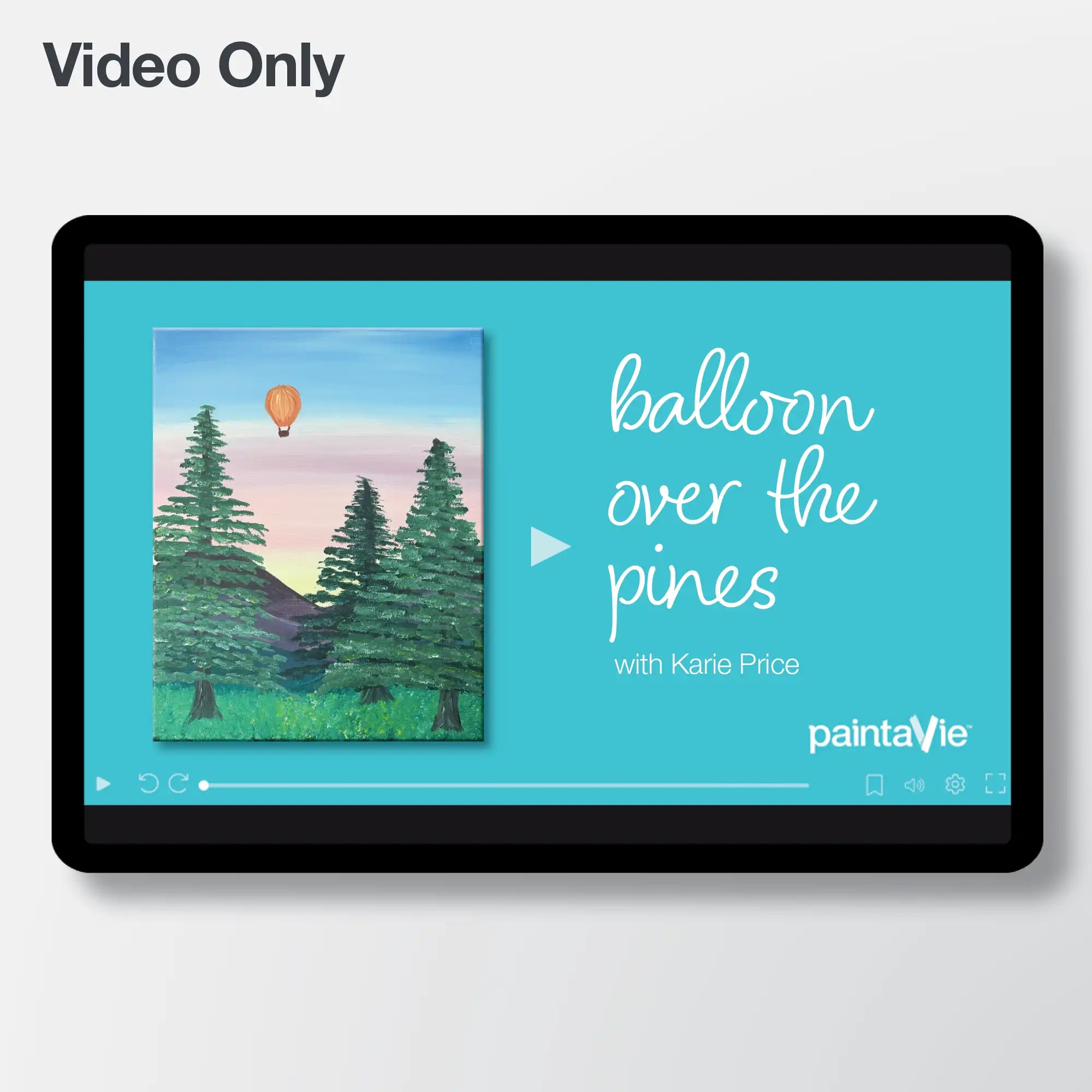 Balloon Over the Pines
